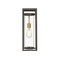 Z-Lite Dunbroch 1 Light Outdoor Wall Sconce, Deep Bronze + Outdoor Brass & Clear 584M-DBZ-OBS - alternate 7